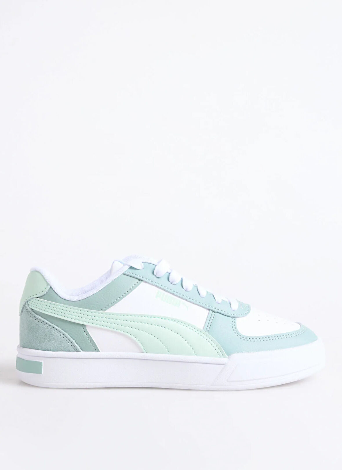 Puma 39939815 Puma Caven Mix PUMA White- Beyaz - Yeşil Erkek Lifestyle Ayakkabı