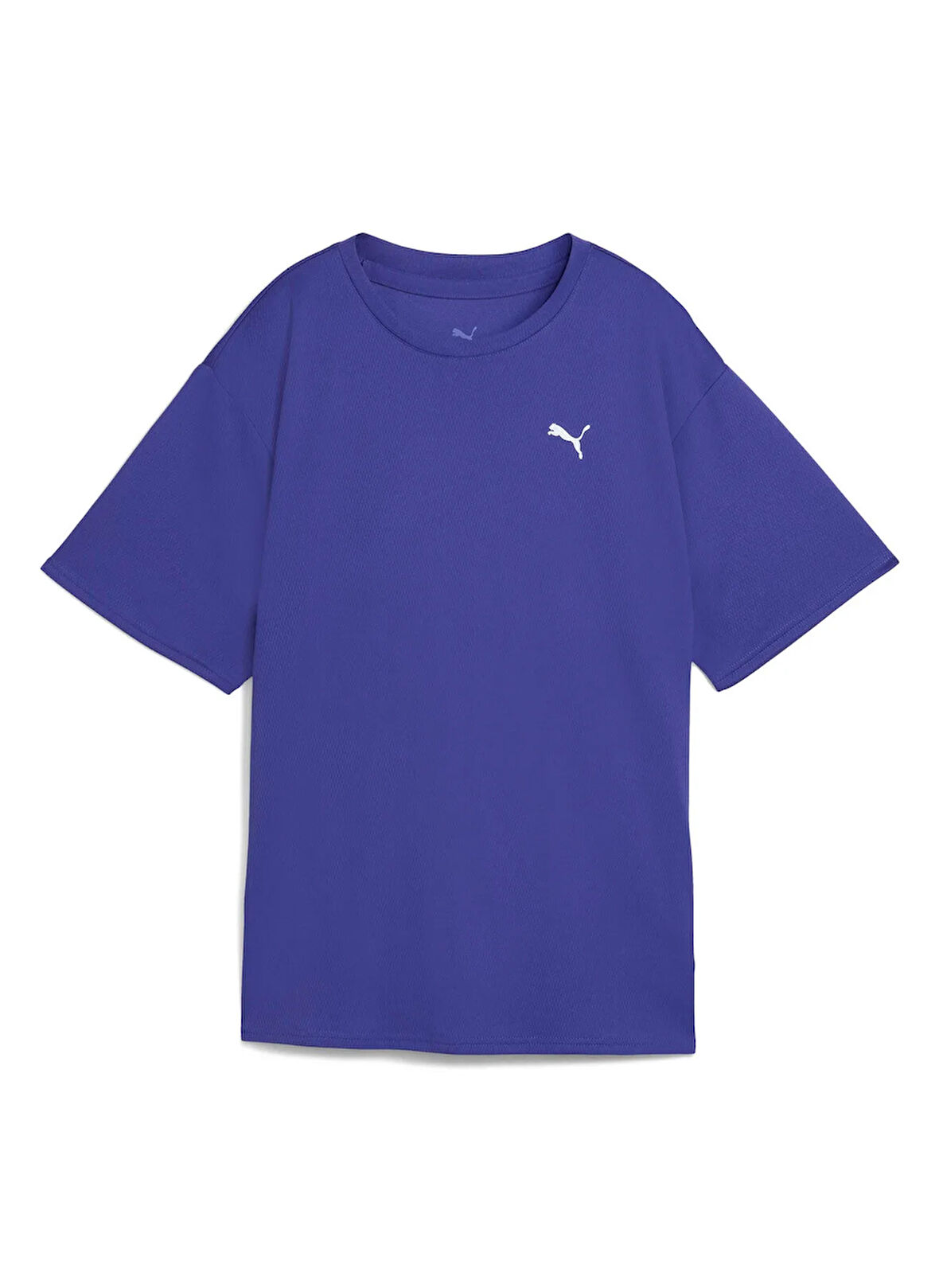 Puma 68951427 TRAINING Relaxed Tee Lapis Lacivert Yuvarlak Yaka Regular Fit Düz Kadın T-Shirt