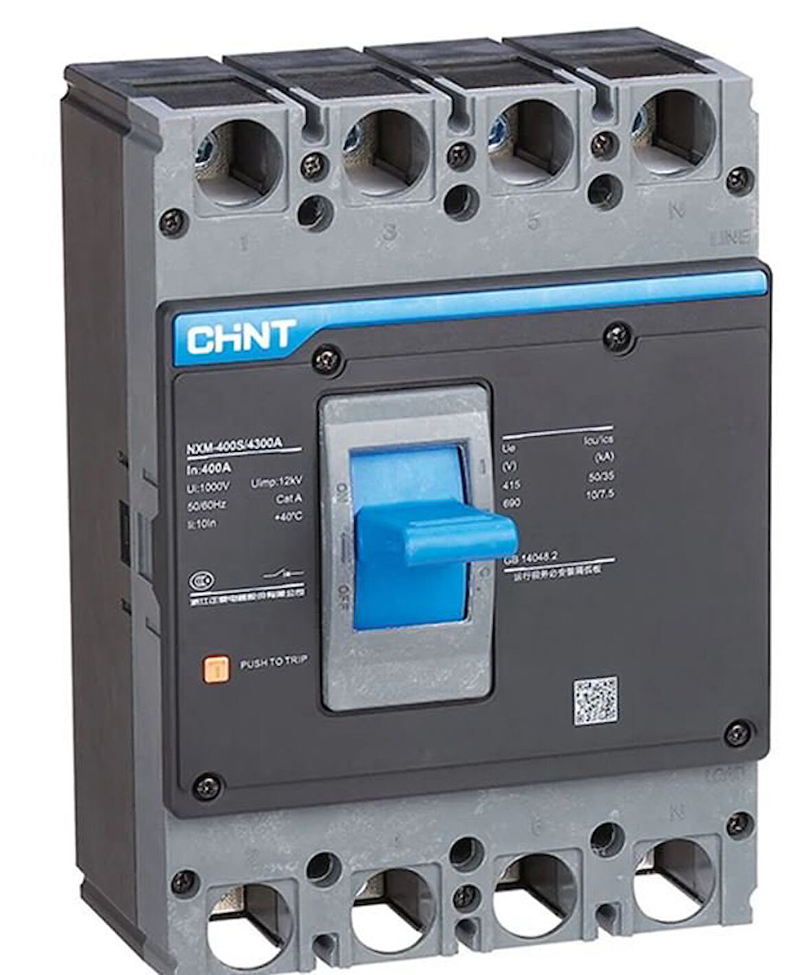 CHİNT - 844341 4X200A 36Ka Gnxm-250S Sabit Komp Şalter