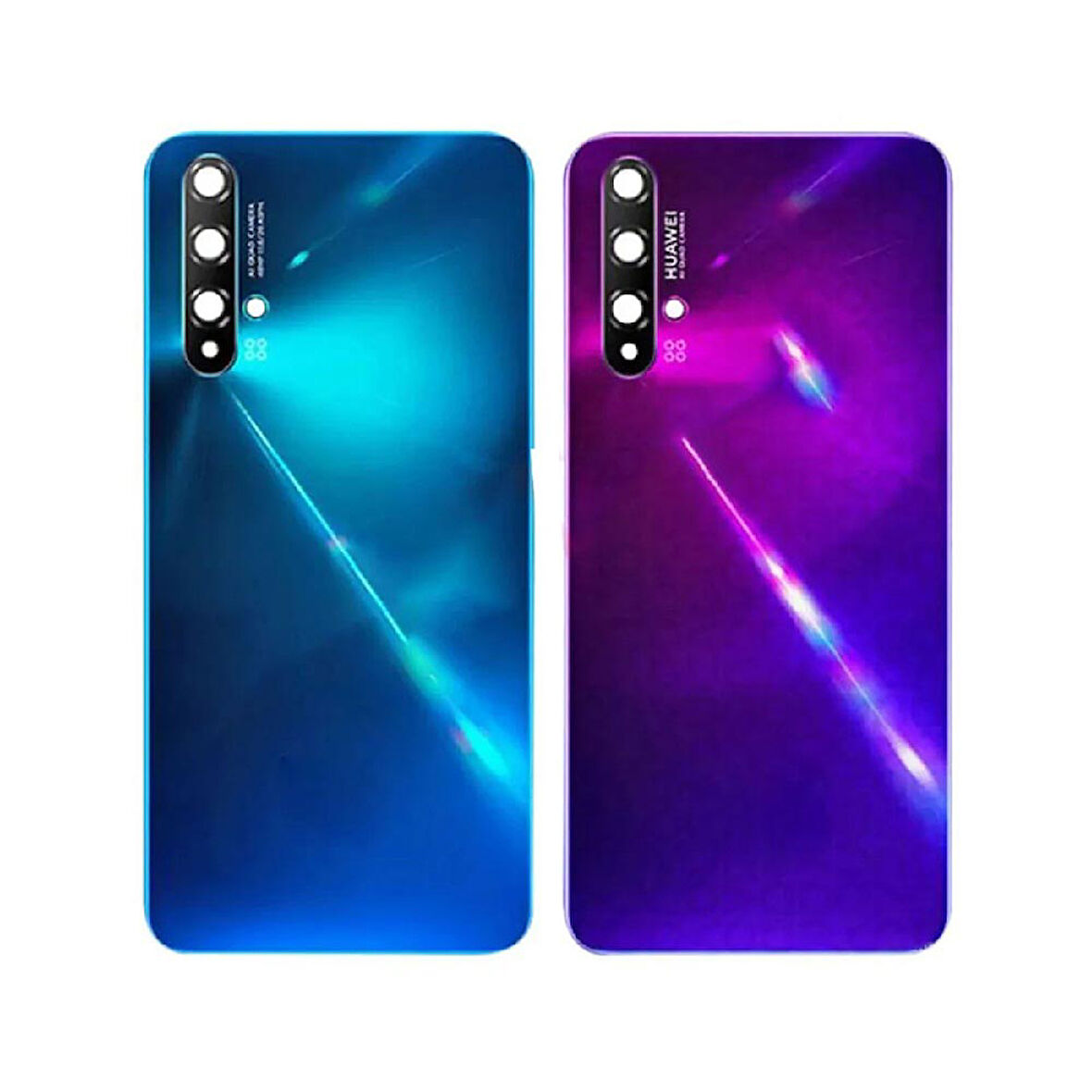 Fixist Huawei Nova 5T ile Uyumlu Arka Pil Kapağı