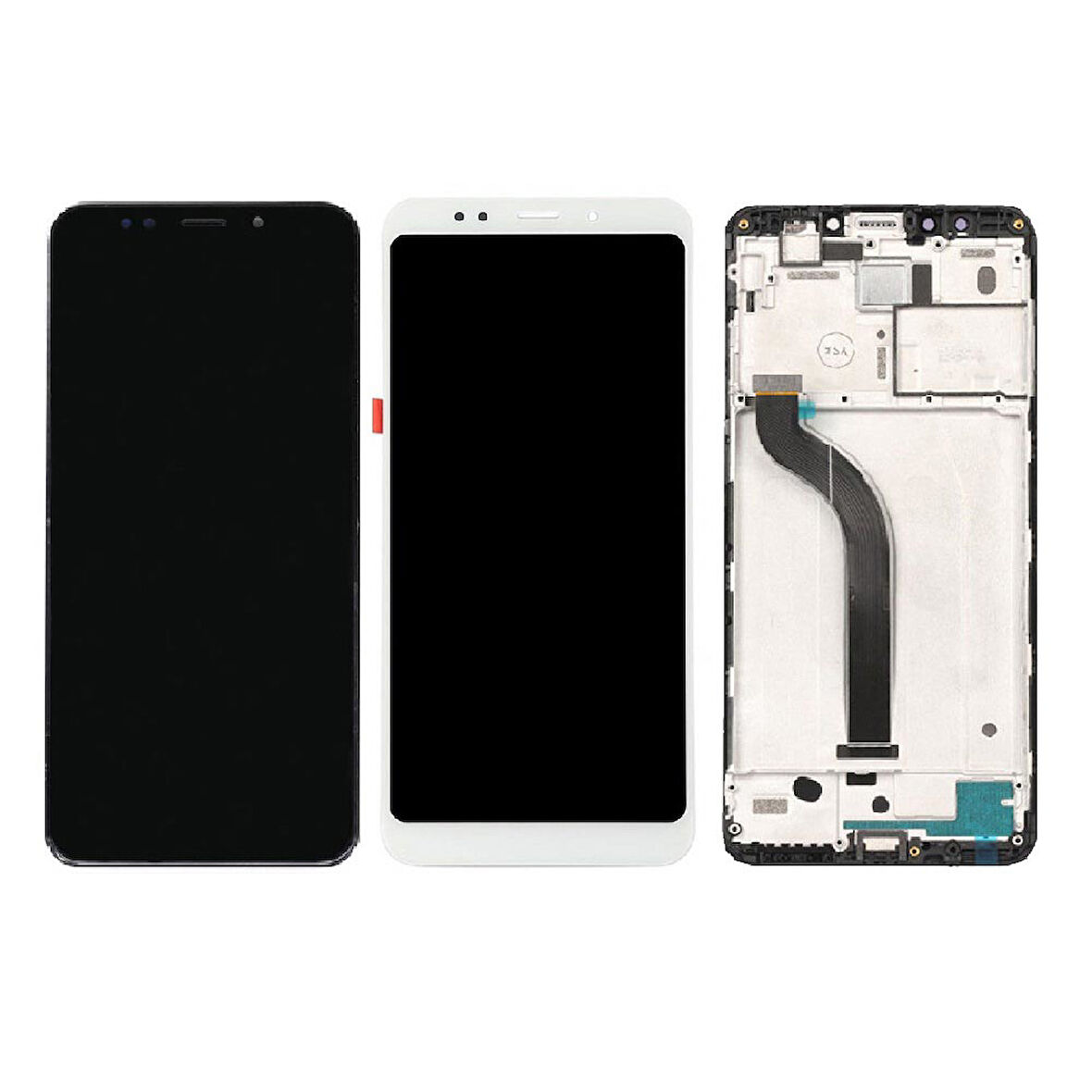 Fixist Xiaomi Redmi 5 ile Uyumlu Lcd Ekran Dokunmatik Çıtalı
