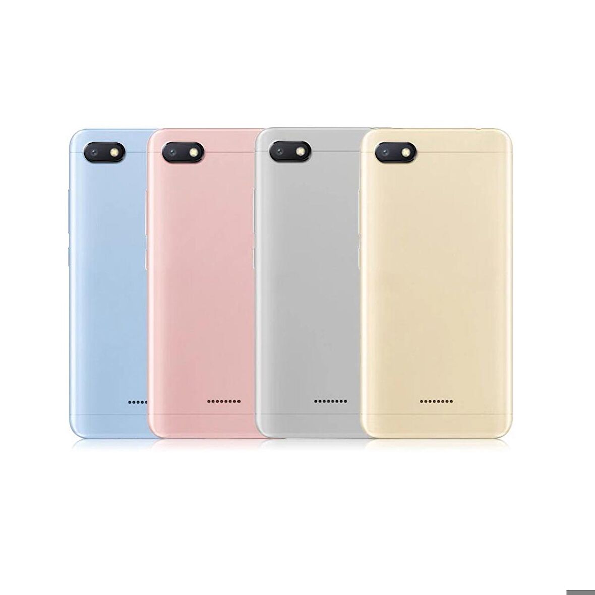 Fixist Xiaomi Redmi 6A ile Uyumlu Arka Pil Kapağı