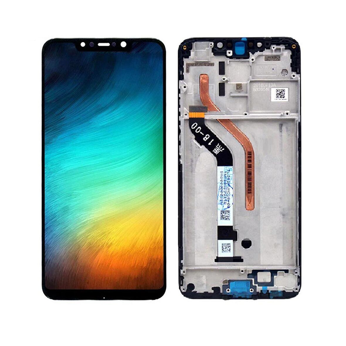 Fixist Xiaomi Poco F1 ile Uyumlu Lcd Ekran Dokunmatik Çıtalı