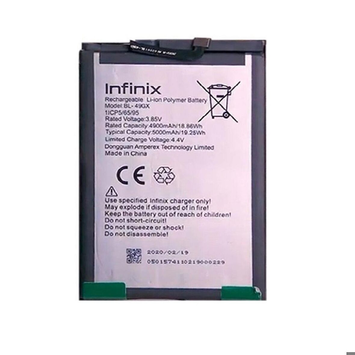 Fixist Infinix Note 7 ile Uyumlu İthal Pil BL49GX