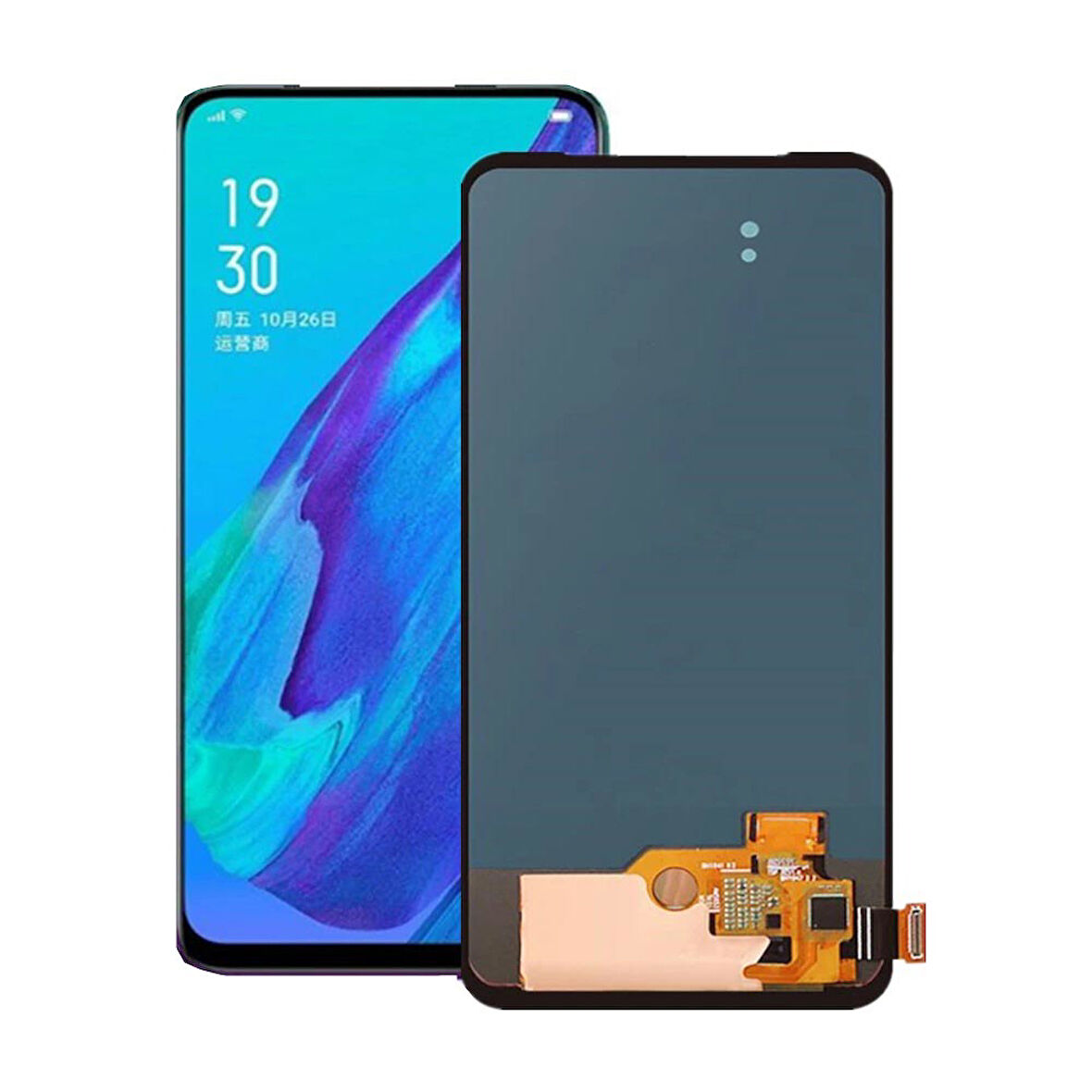 Fixist Oppo Reno 2Z ile Uyumlu Oled Ekran Dokunmatik Cph1951