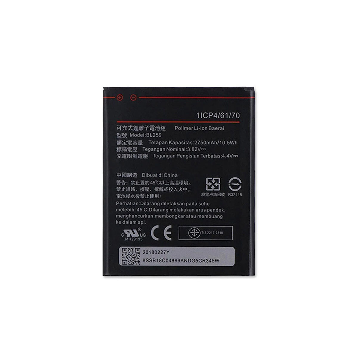 Fixist Lenovo K5 ile Uyumlu İthal Pil LB003