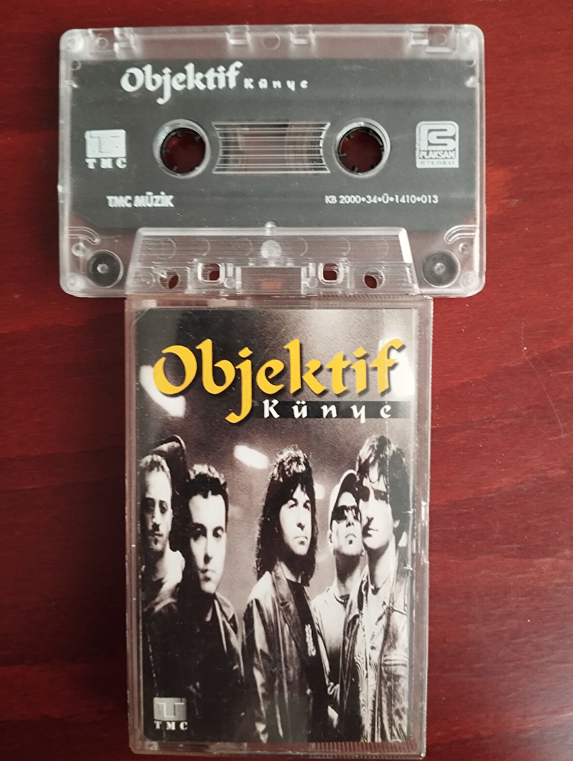 Objektif ‎– Künye  - 2000  Türkiye Basım  Kaset-2.el