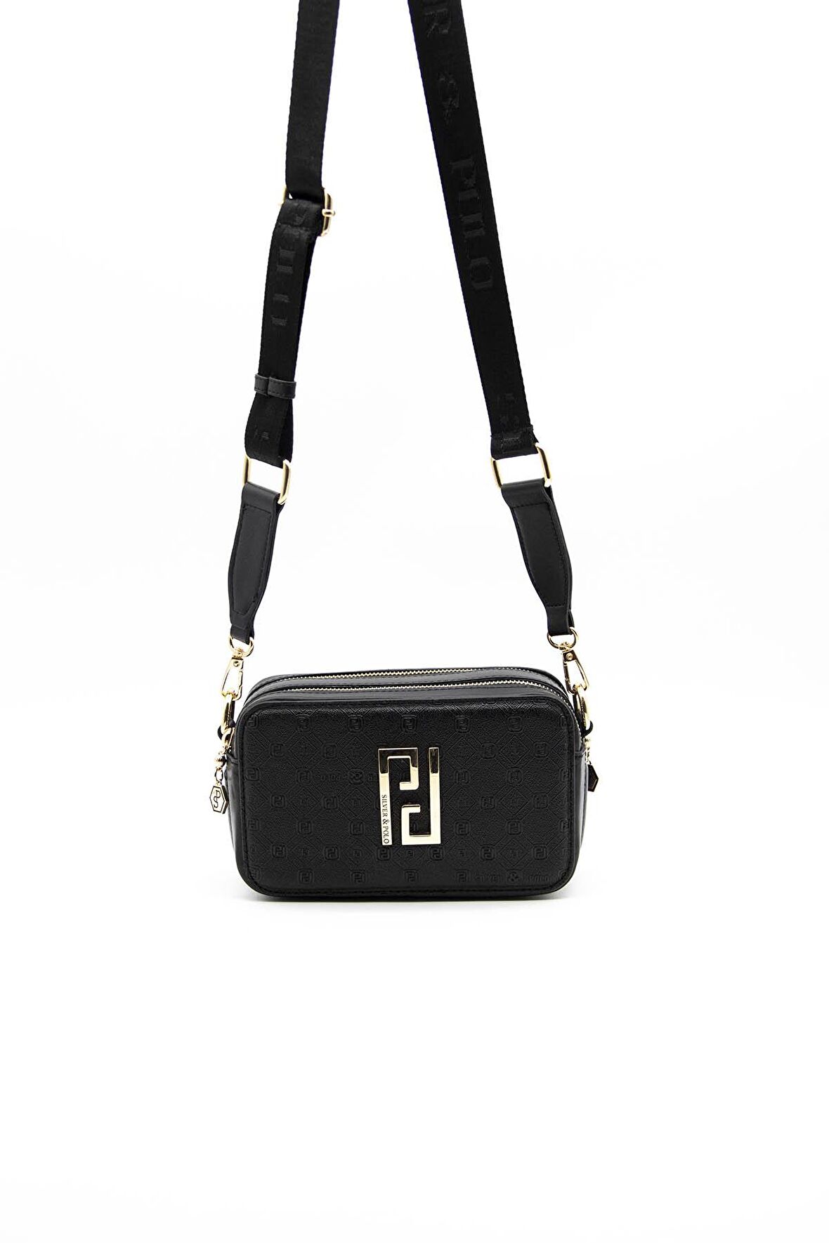 Silver Polo  Kadın Çapraz Çanta 1078-40737 ÇAPRAZ Kadın ÇANTASI M46 SİYAH-MAT SİYAH