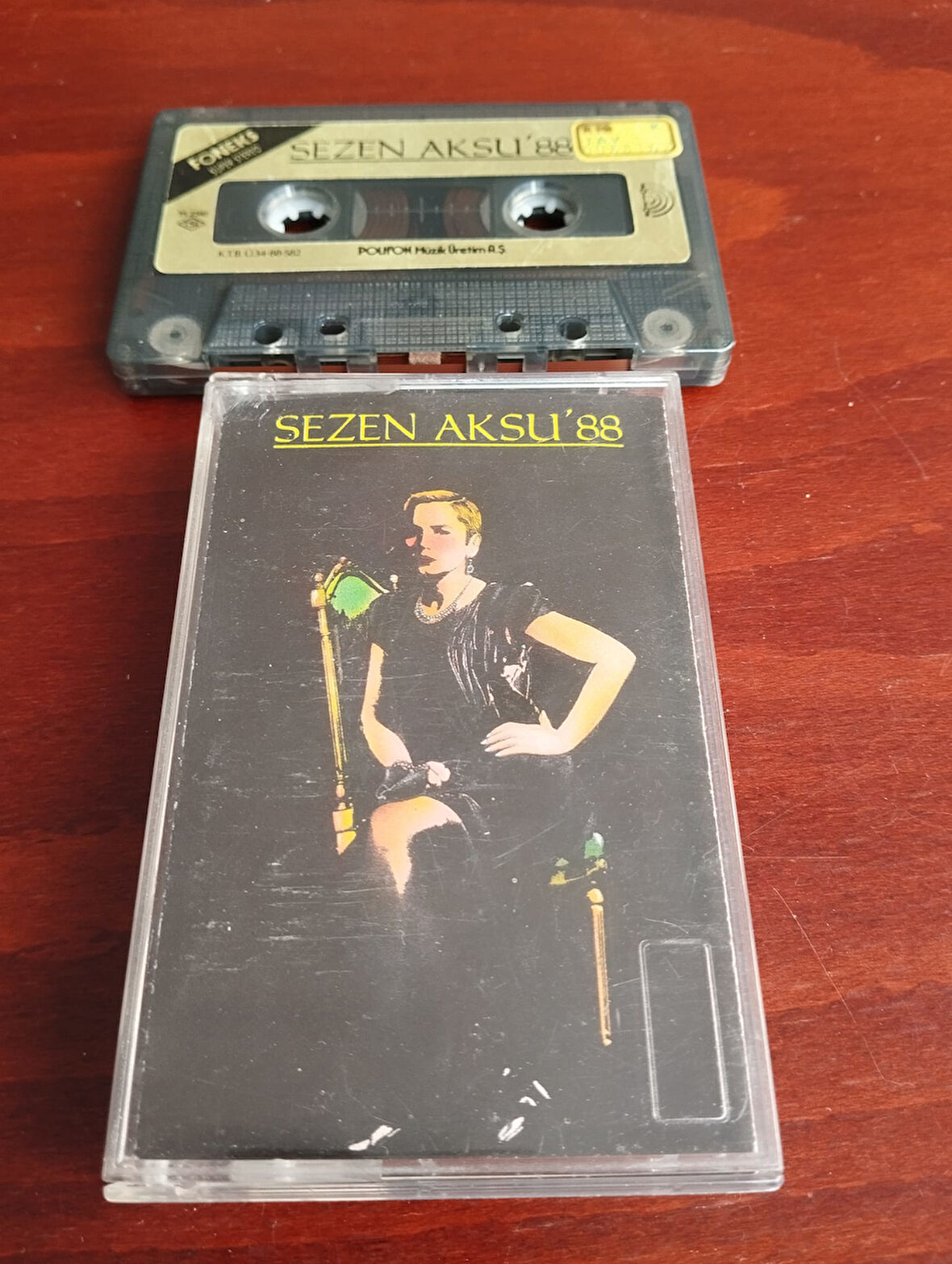 Sezen Aksu – Sezen Aksu ’88 - 1988 Türkiye Basım Kaset /Kağıt Baskı-2.el