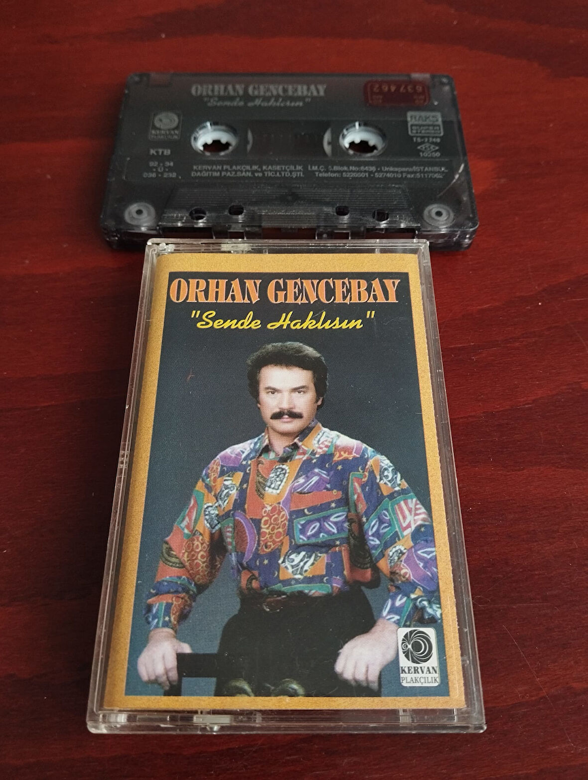 Orhan Gencebay – Sende Haklısın - 1992 Türkiye Basım Kaset-2.el