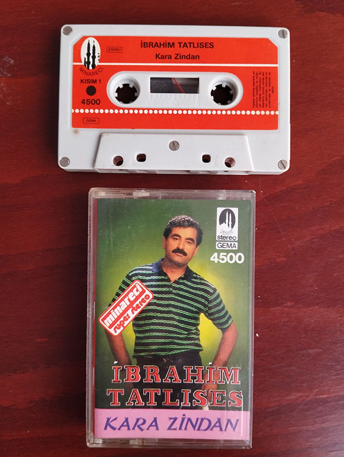 İbrahim Tatlıses –  Kara Zindan - 1988 Almanya Basım  Nadir Kaset -2.el