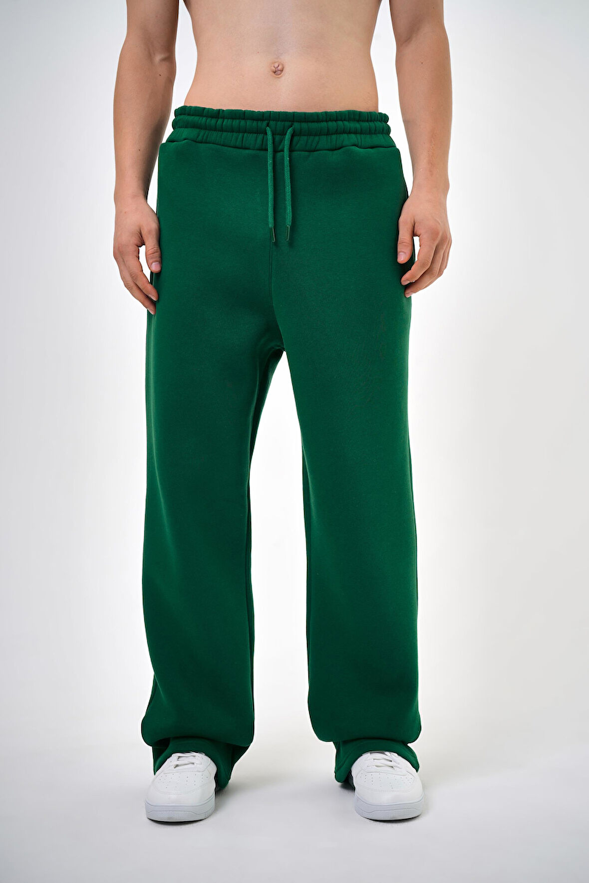 Erkek Basic Baggy Eşofman Altı Nefti