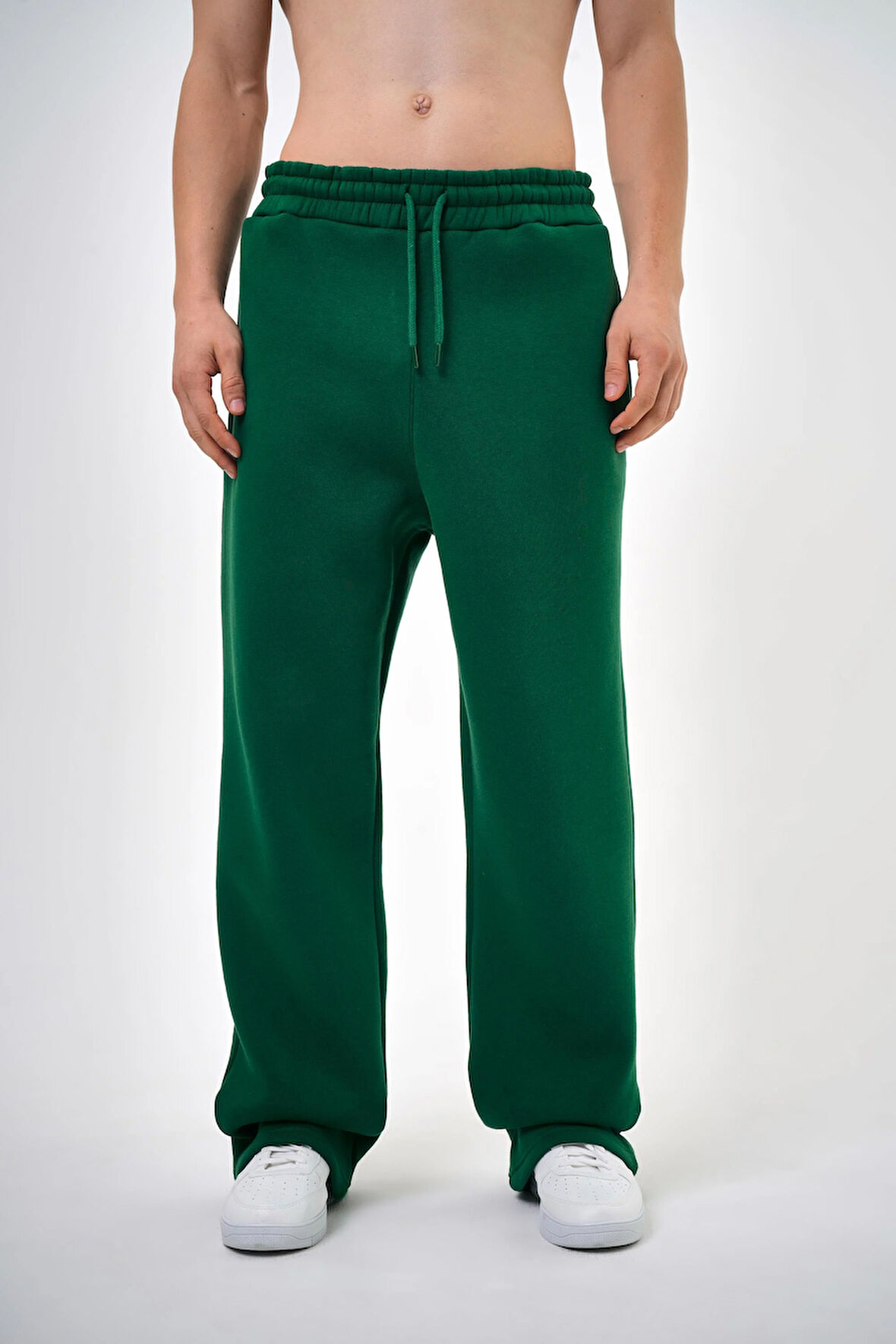 Erkek Basic Baggy Eşofman Altı Nefti