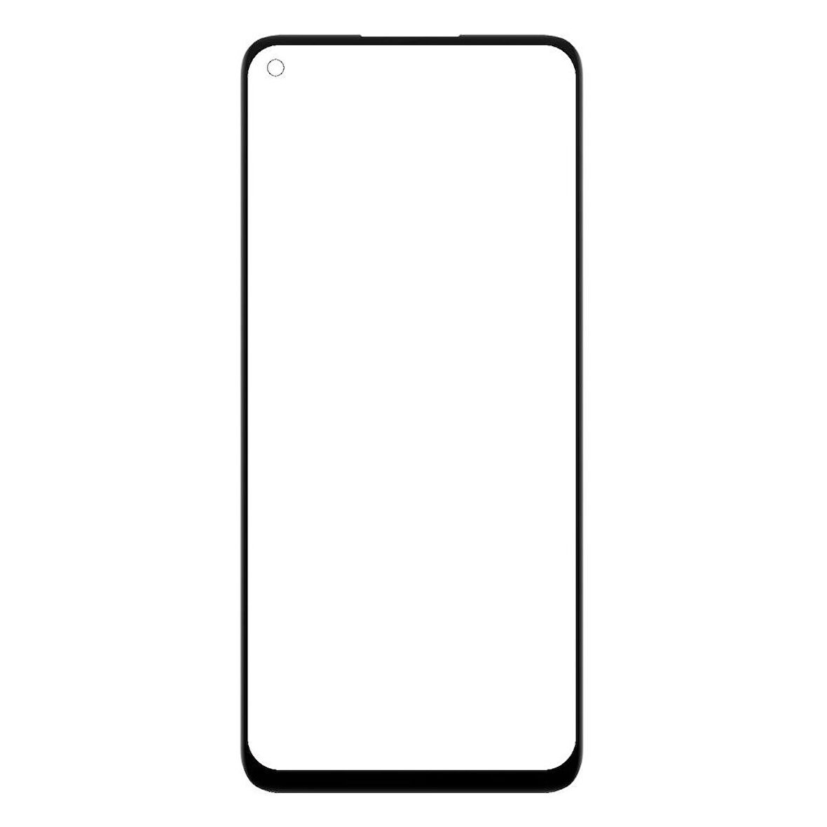 Oppo A96 Uyumlu Okalı Dokunmatik Ön Cam - EKRAN DEĞİLDİR !! CPH2333