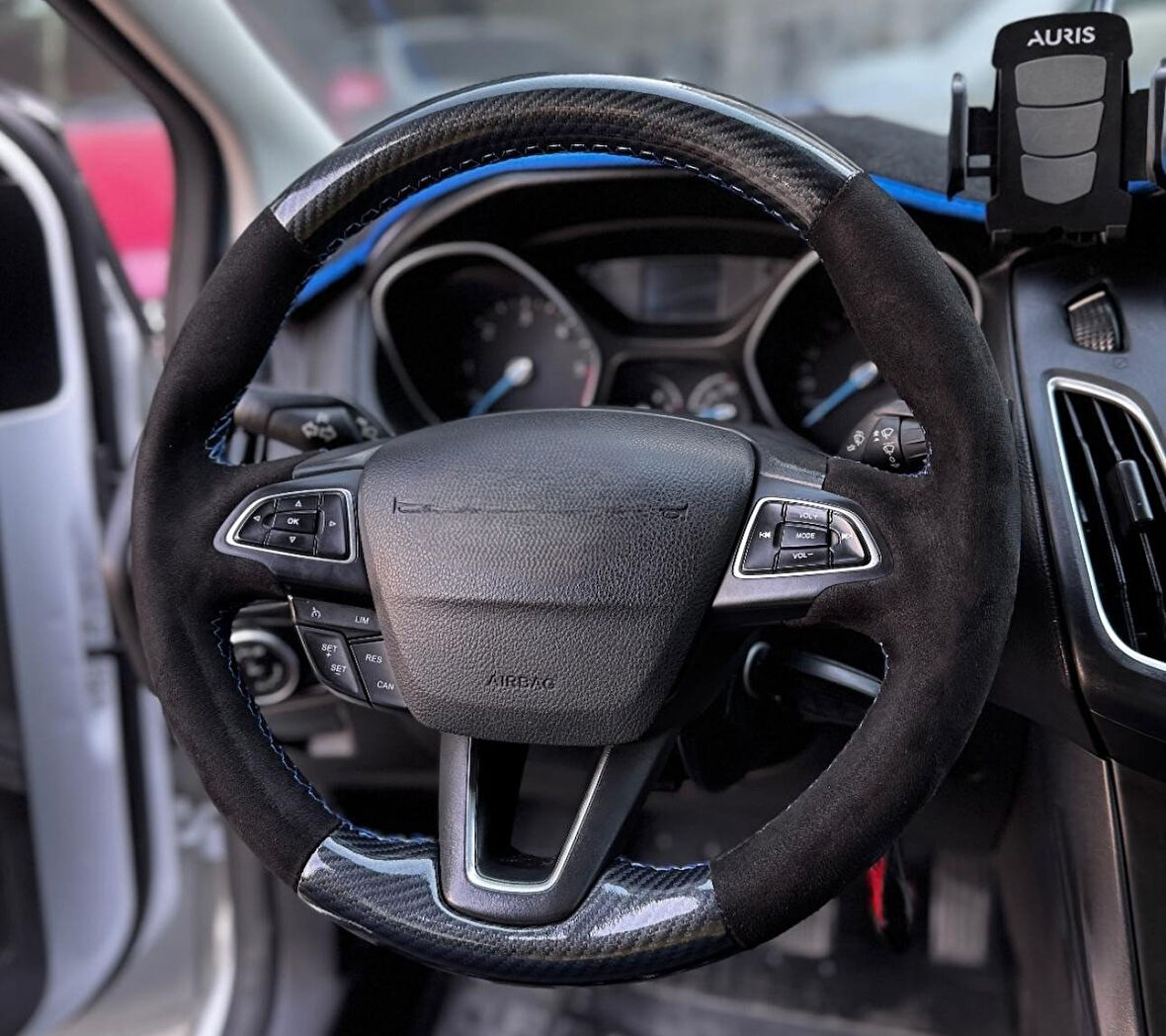 FORD FOCUS 3,5 ARACA ÖZEL DİKMELİ DİREKSİYON KILIFI (AÇIKLAMAYI OKUYUNUZ)