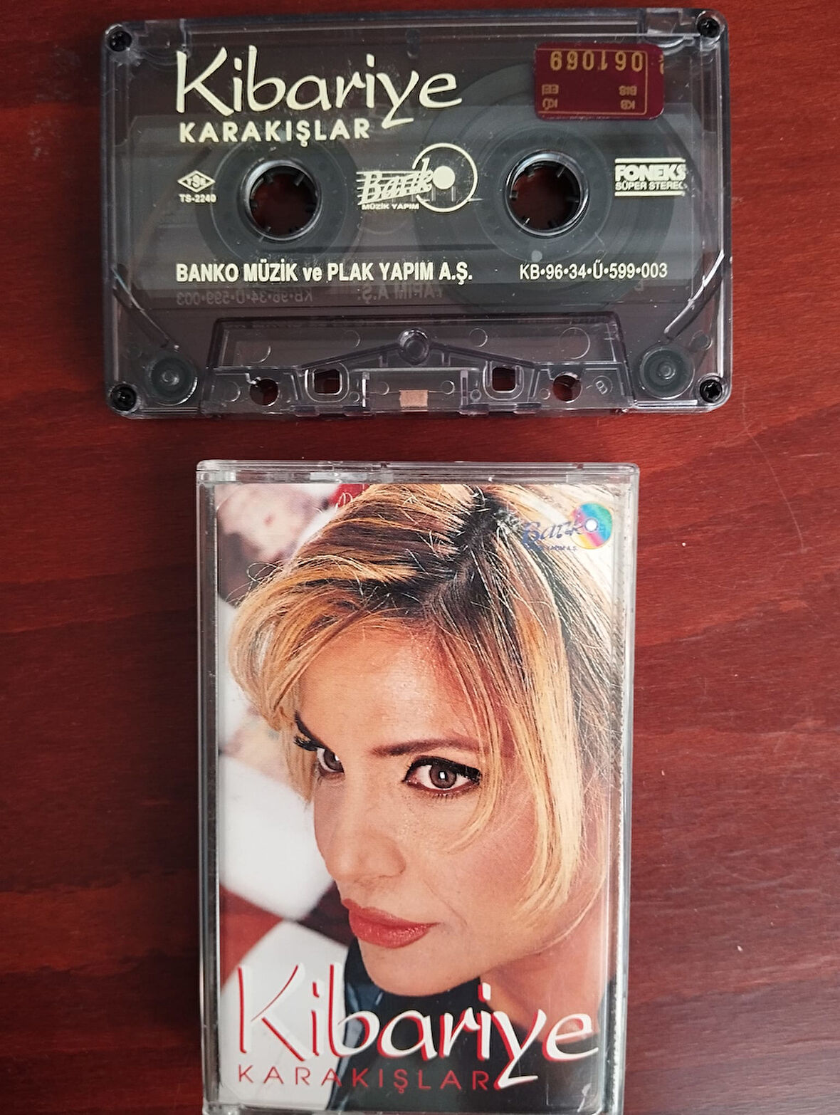 Kibariye – Karakışlar  -  1996 Türkiye Basım Kaset Albüm -2.el