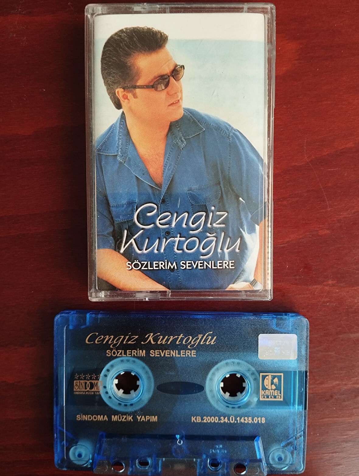 Cengiz Kurtoğlu – Sözlerim Sevenlere  -  2000  Türkiye Basım Kaset Albüm -2.el