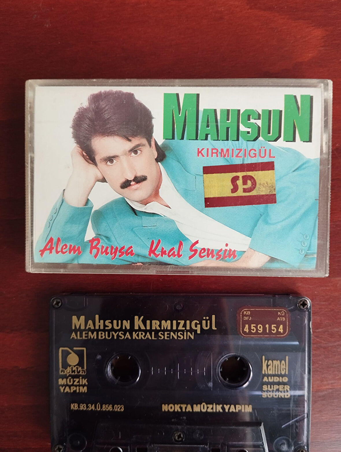 Mahsun Kırmızıgül – Alem Buysa Kral Sensin  -  1993 Türkiye Basım Kaset Albüm-2.el