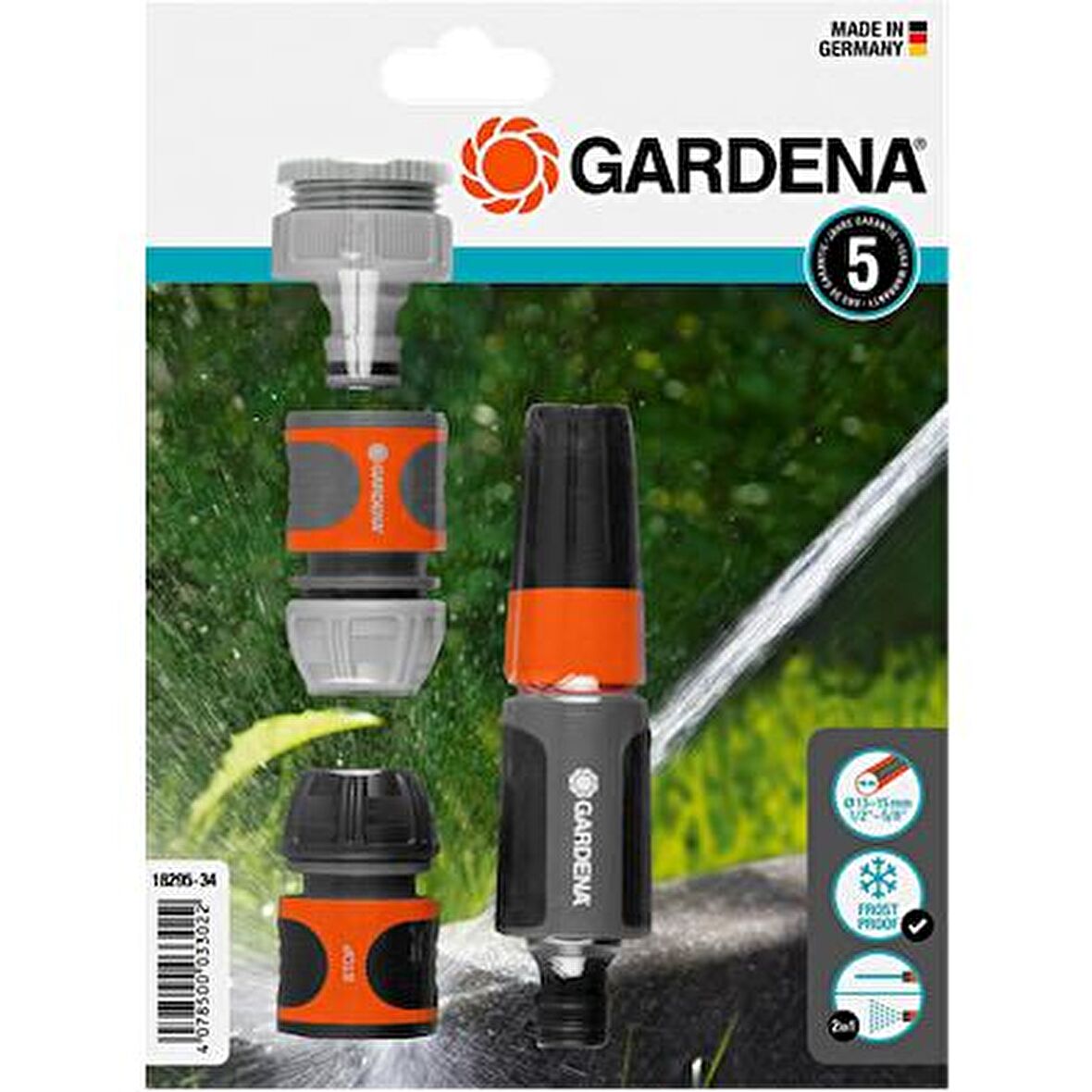 Gardena 18295 Hortum Bağlantı Temel Sulama Seti