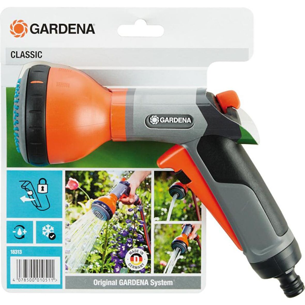 Gardena 18313 Classic İnce Püskürtme Başlığı