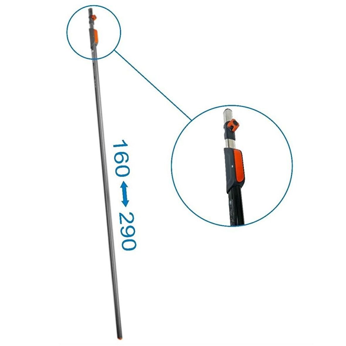 Gardena 3720 Combisystem Teleskopik Sap 160-290 cm