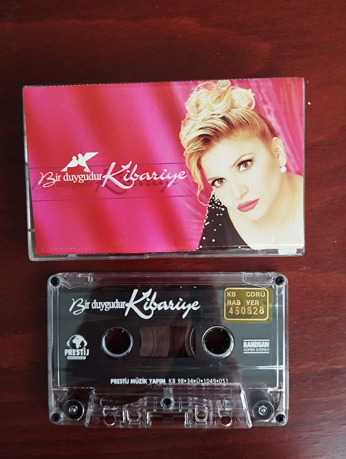 Kibariye – Bir Duygudur  -  1998  Türkiye Basım Kaset Albüm-2.EL