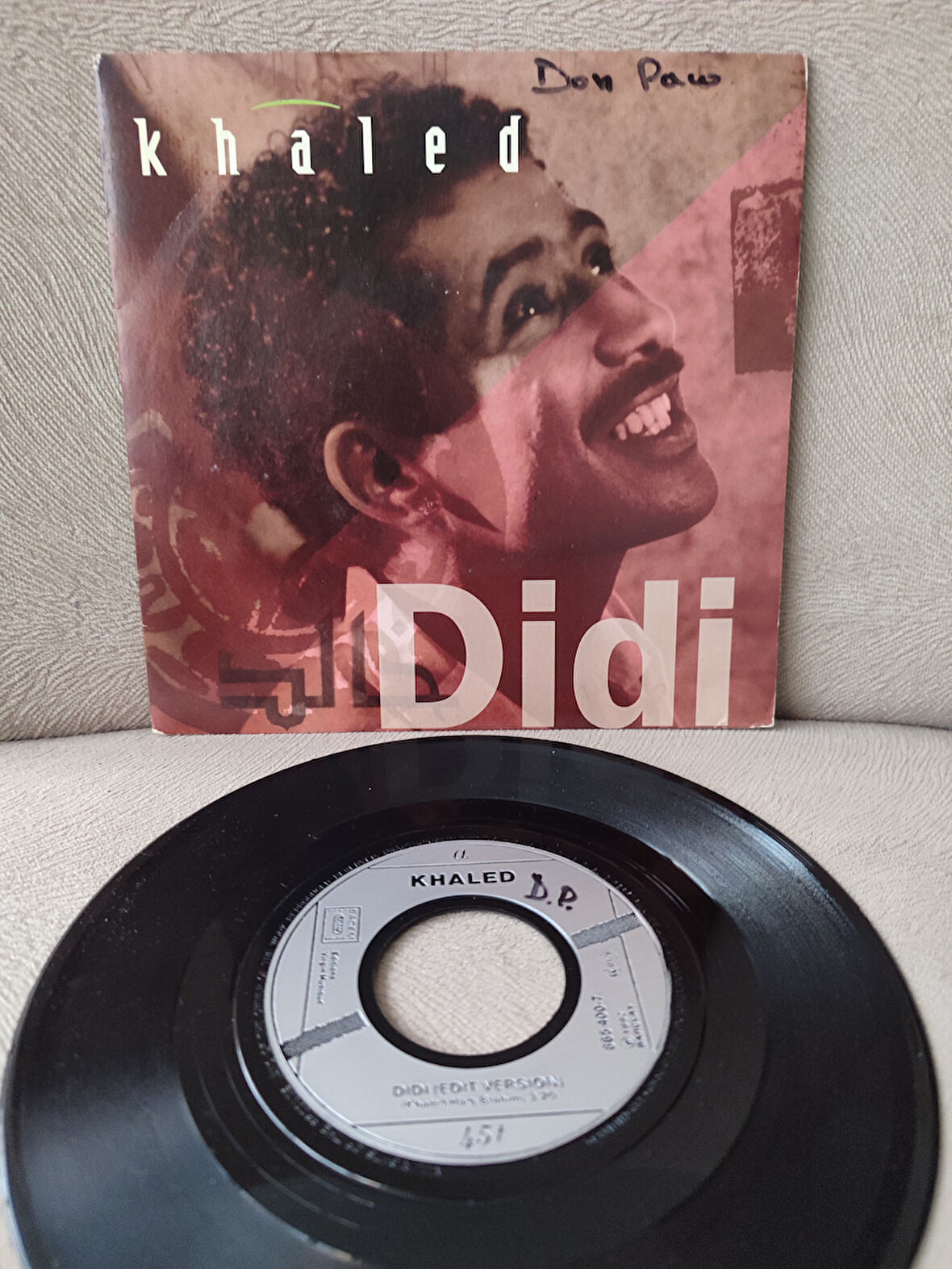 KHALED  – Didi - 1991 Fransa Basım  45lik Plak 