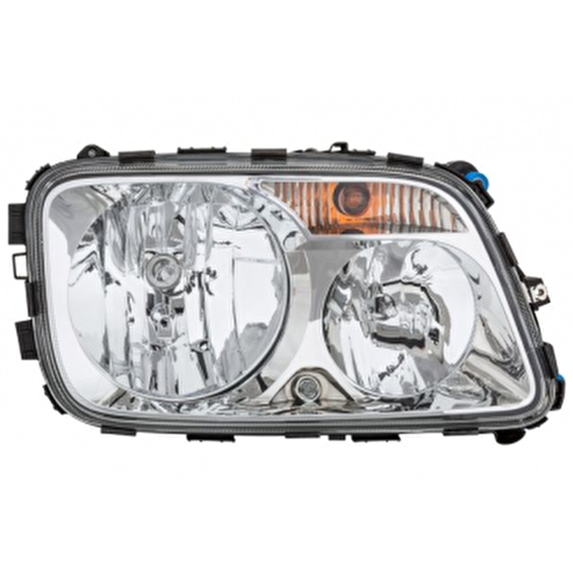 FAR SAG MANUEL MERCEDES ACTROS 08- MP2-MP3 HALOJEN - HELLA 1EH009513-021