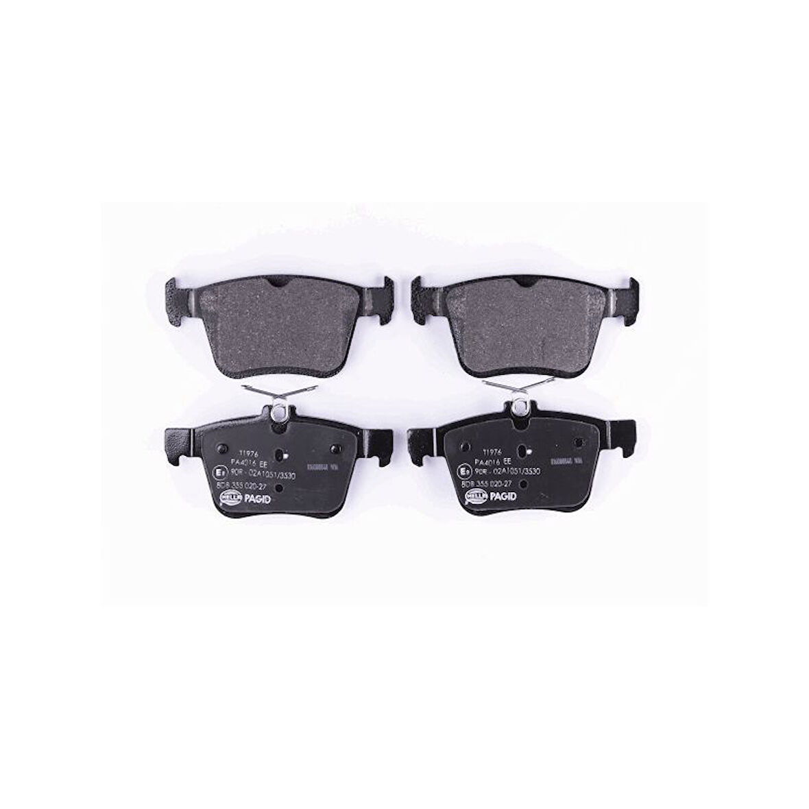 ARKA FREN BALATASI-  (VW GOLF 13-  PASSAT 14-  AUDI A3 12-  SEAT LEON 13-  SKODA SUPERB 15-)