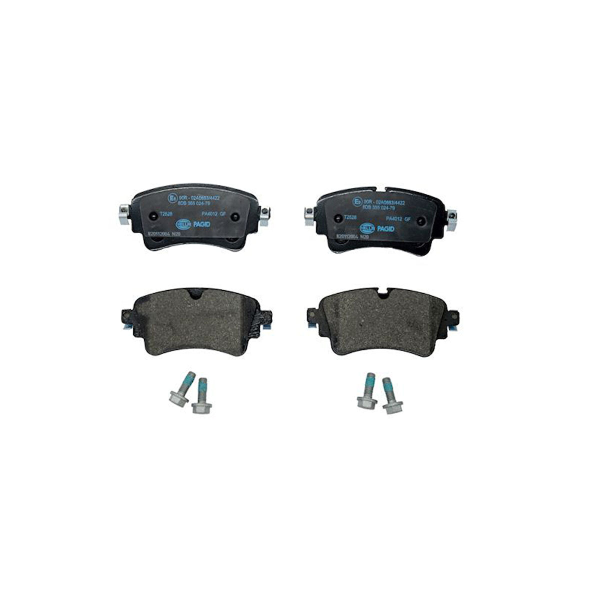 ARKA FREN BALATASI (DISK 300×12 AUDI A4 16-  A5 17-) (DISK 330×22 AUDI Q5 17-)