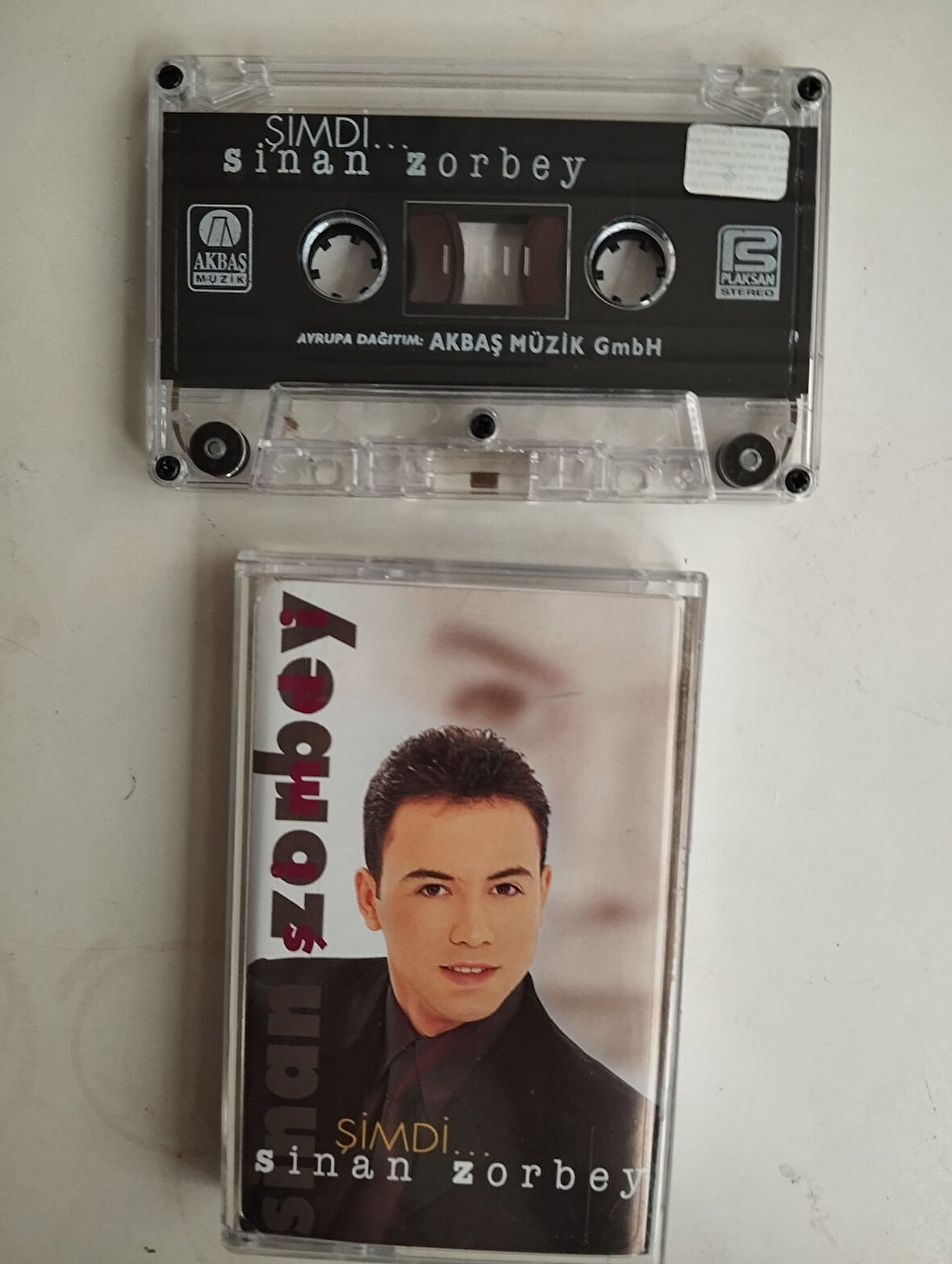 Sinan Zorbey – Şimdi  - 2000 Almanya Basım  Nadir Kaset/ Akbaş Müzik-2.EL
