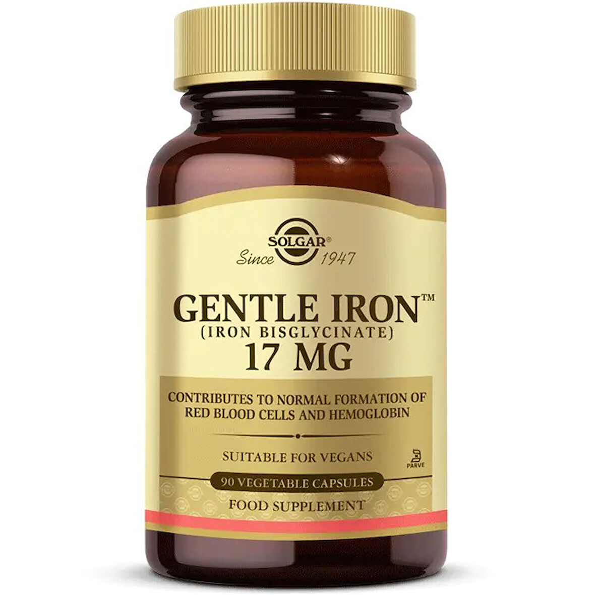Solgar Gentle Iron 17 Mg 90 Kapsül