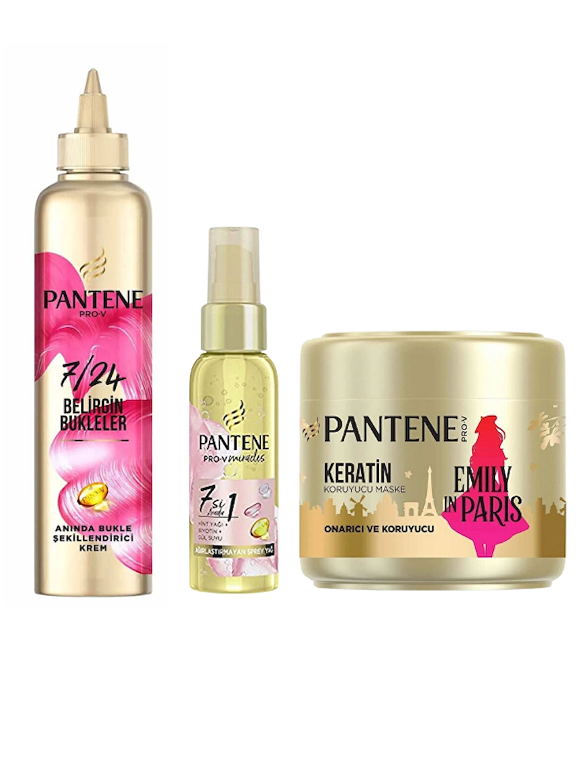 Pantene 3'lü Saç Bakım Seti