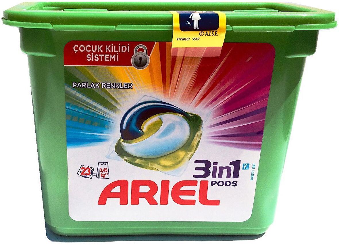 Ariel Kapsül Color 23 Yıkama