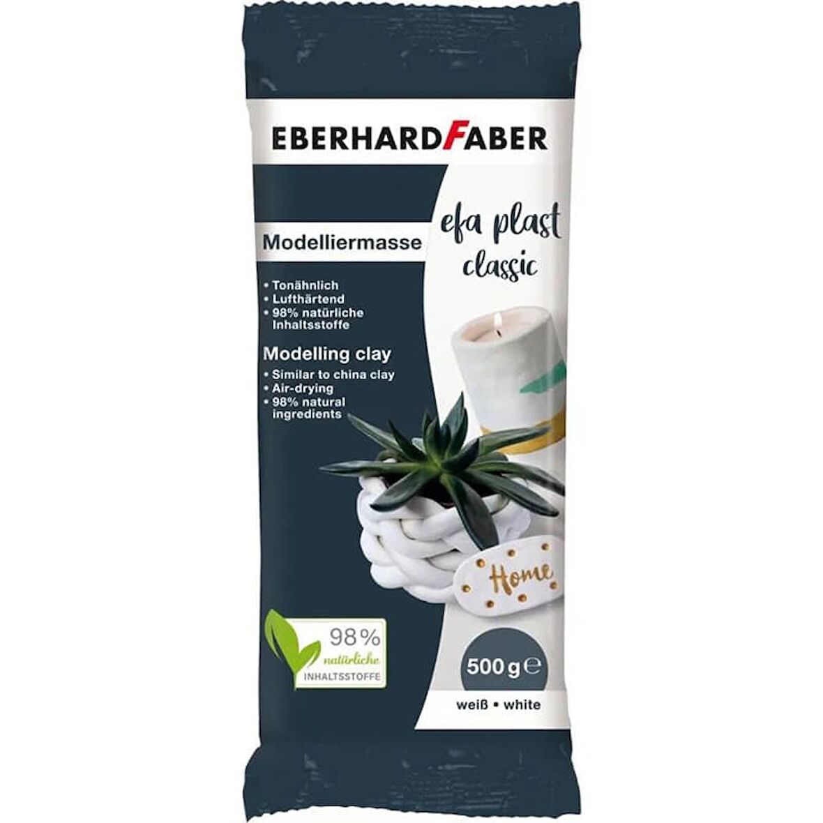 Efa Plast Classic Saramik Hamuru 500 gr Beyaz