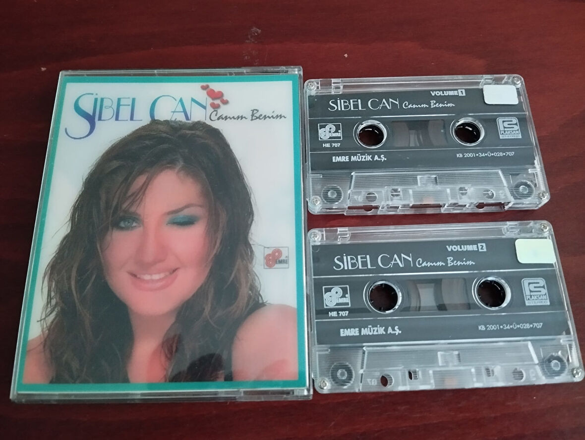 Sibel Can –  Canım Benim  - 2001 Türkiye Basım 2x Kaset Albüm-2.el
