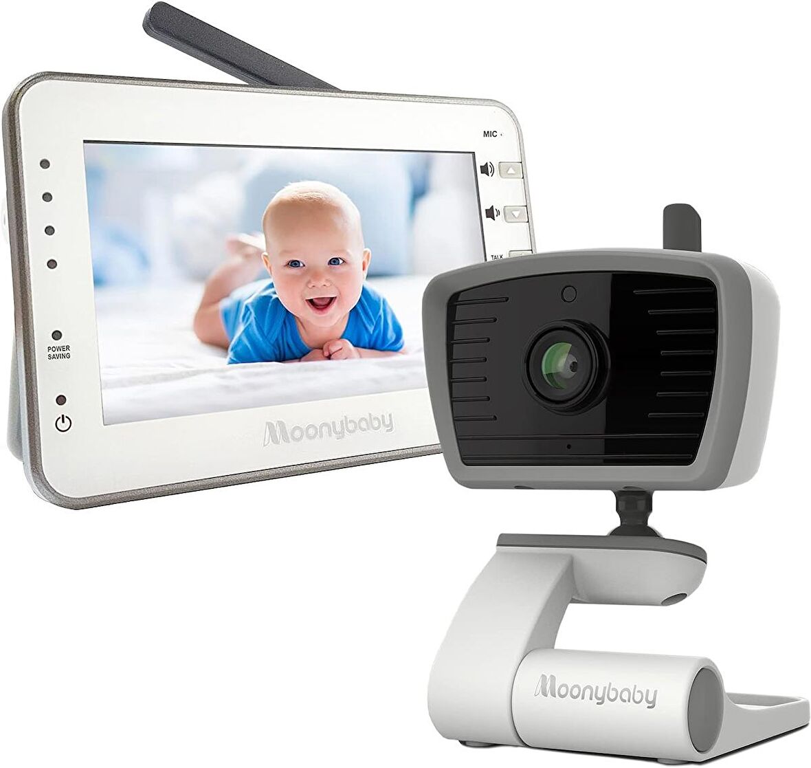 Moonybaby Wifi Bebek Kamerası Gri