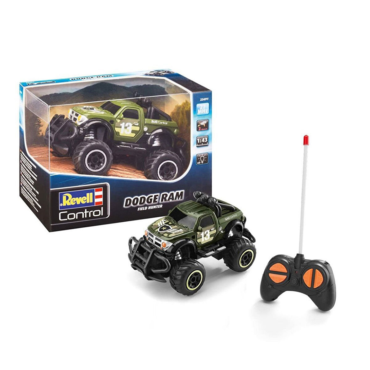 23491 Revell RC Dodge RAM Field Hunter FABBATOYS