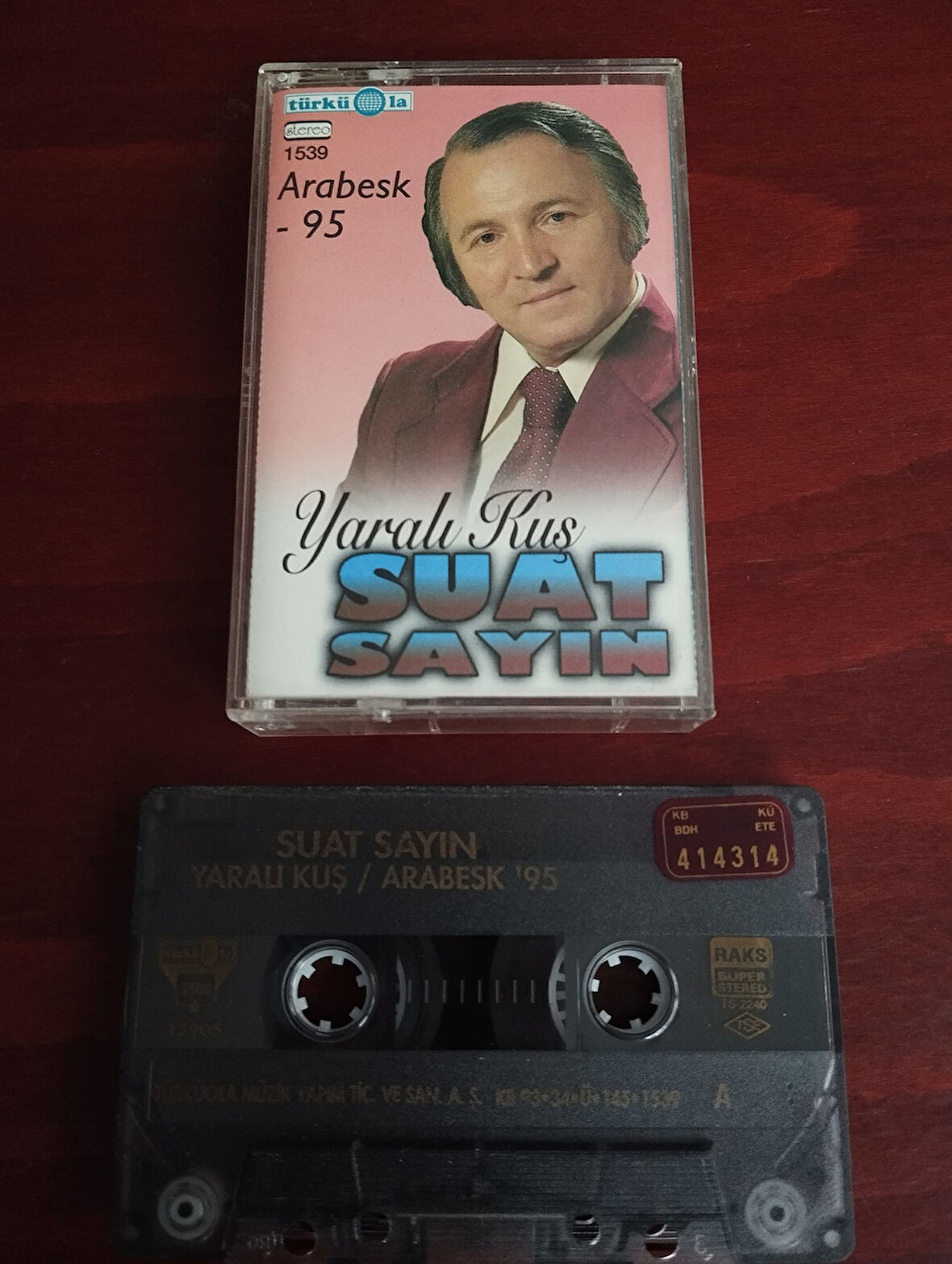 Suat Sayın – Yaralı Kuş -  1995 Almanya Basım  Kaset / Türküola-2.el
