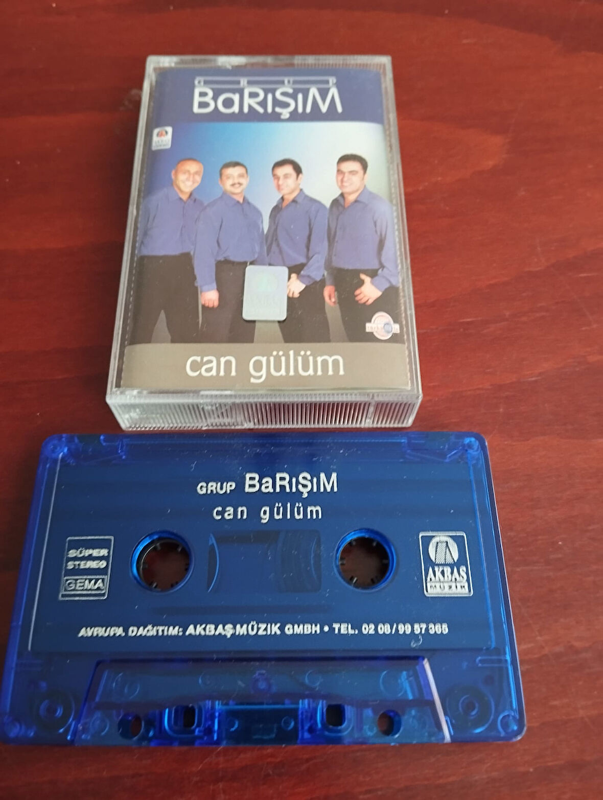 GRUP BARIŞIM –  Can Gülüm -   Almanya Basım  Kaset / Akbaş Müzik-2.el