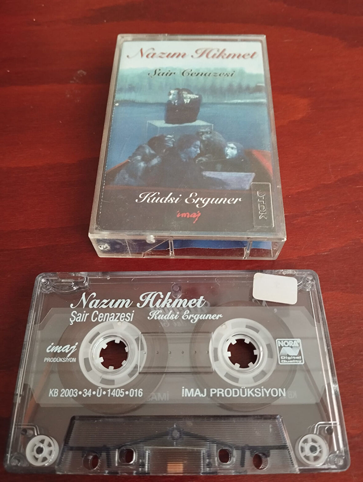 Kudsi Erguner – Şair Cenazesi /Nazım Hikmet  - 2002  Türkiye Basım  Kaset Albüm-2.el