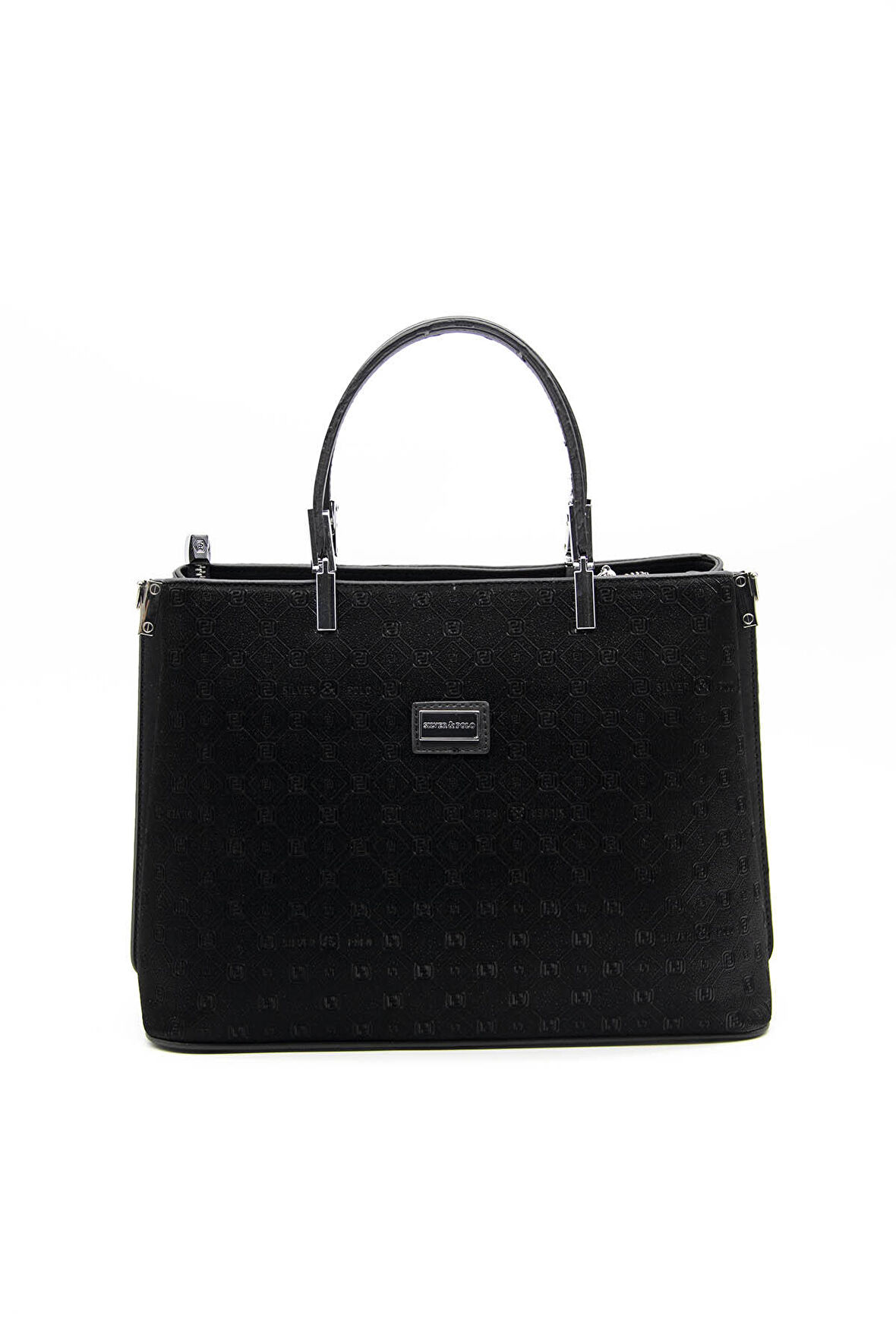 Kadın Çapraz Çanta 924-40945 SİLVER POLO ÇAPRAZ Kadın ÇANTASI M158 SİYAH-NOVA SİYAH