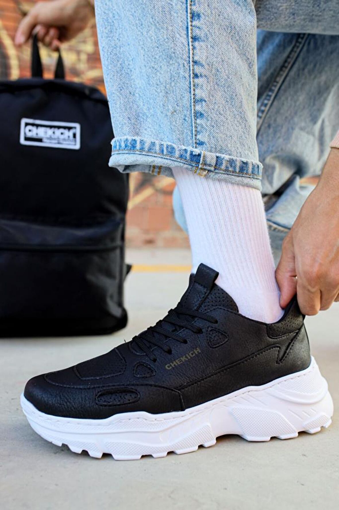 Chekich CH089 BT Erkek Ayakkabı SIYAH