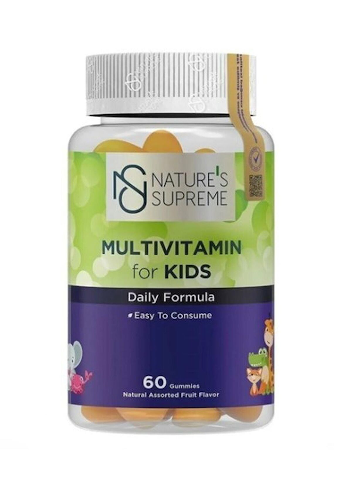 Gummies Multivitamin for Kids 60 Çiğnenebilir Form