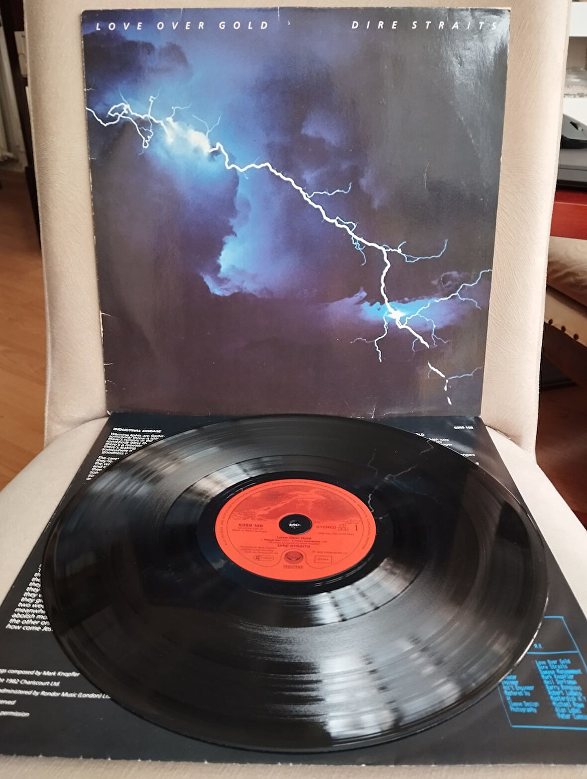 Dire Straits – Love Over Gold - 1982 Almanya Basım Albüm - LP Plak