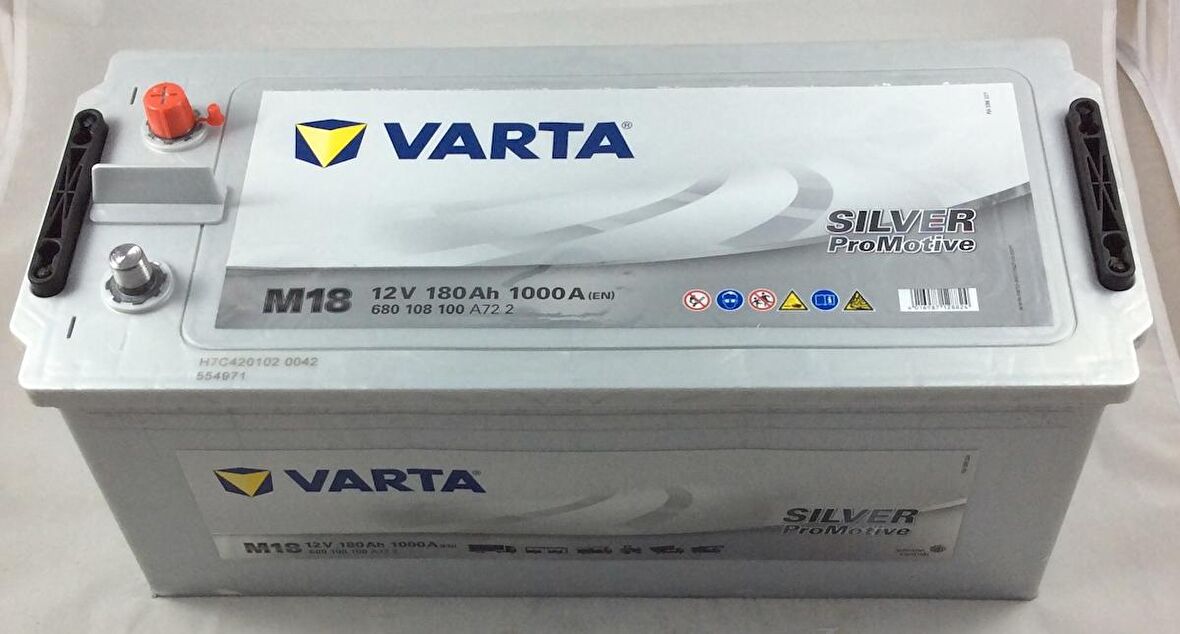 Varta Promotive Silver M18 12 V 180 Ah 1000Cca Akü