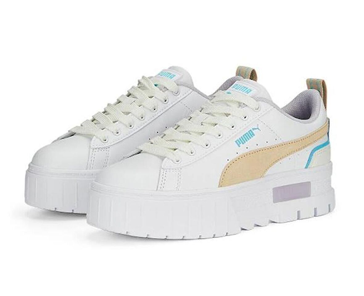 Puma Spina Nitro Premium Beyaz Kadın Spor Ayakkabı 39318801 