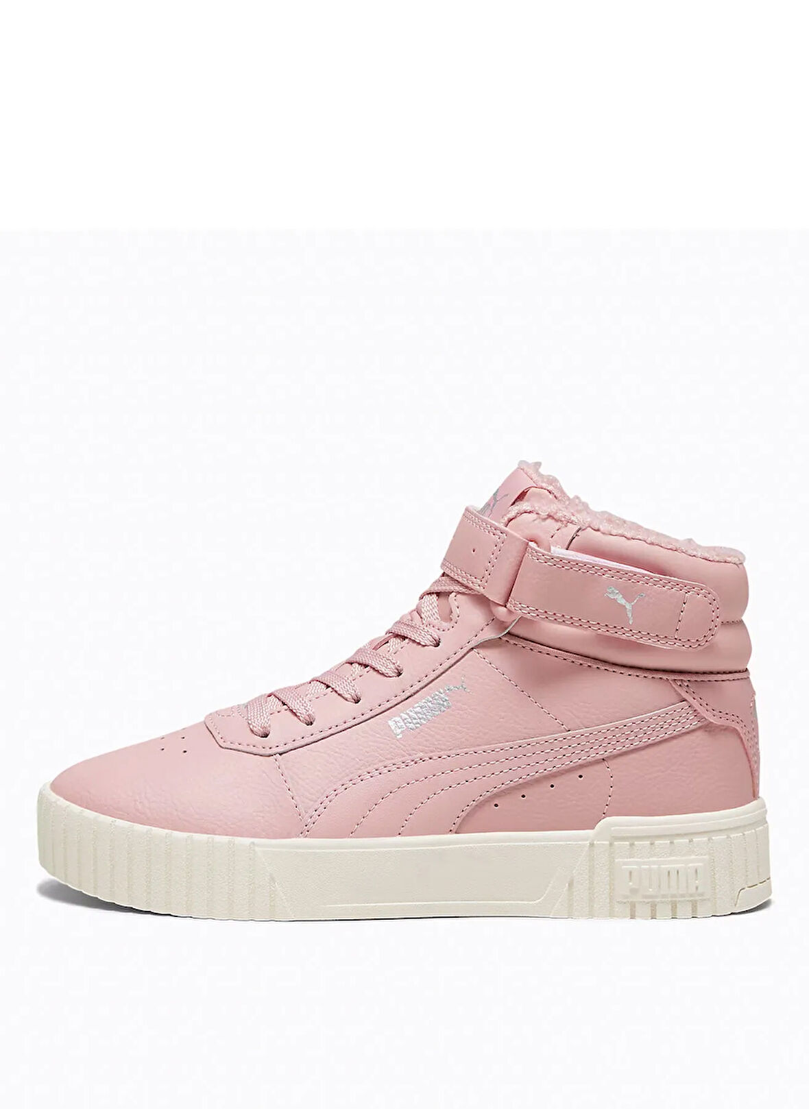 Puma Pembe Kız Çocuk Yürüyüş Ayakkabısı 38738003-Carina 2.0 Mid WTR Jr