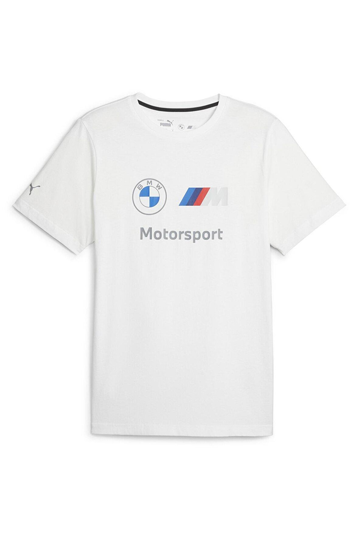 BMW MMS ESS Logo Tee  Beyaz Erkek Kısa Kol T-Shirt