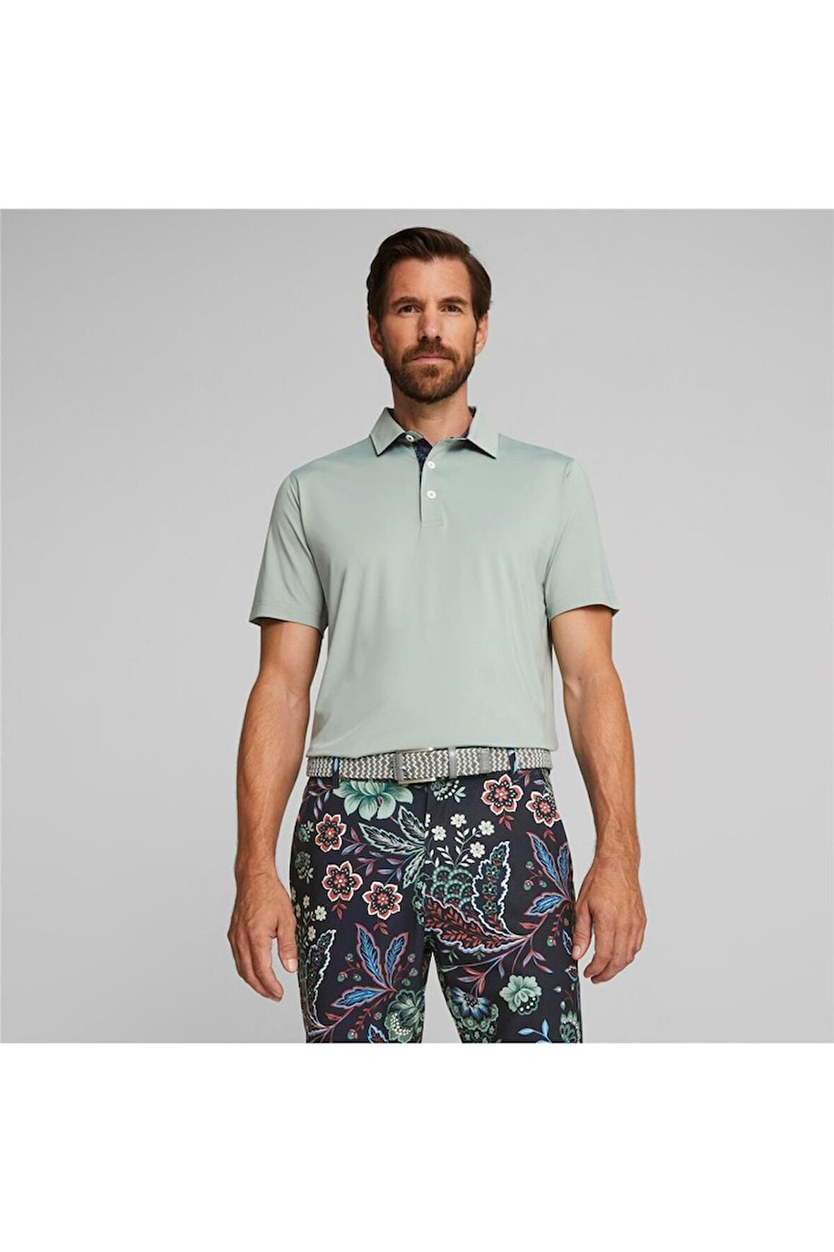 PUMA x Liberty Solid Golf Polo Erkek Tshirt
